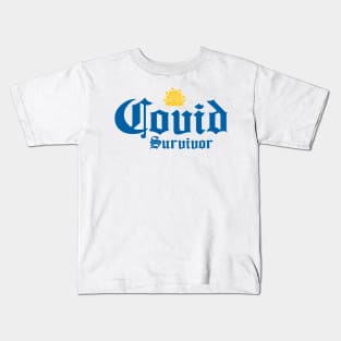 Covid Survivor Kids T-Shirt